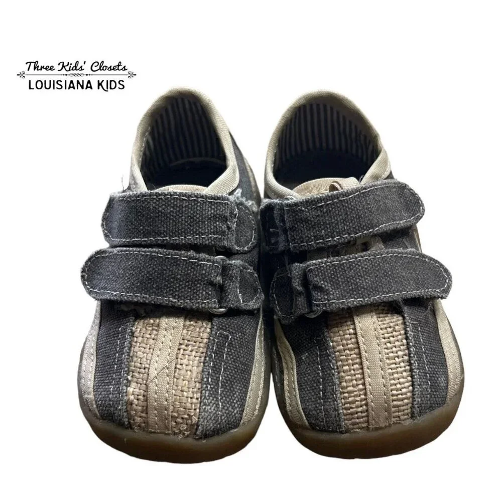 Livie & Luca Sz 5 Burlap Canvas Shoes